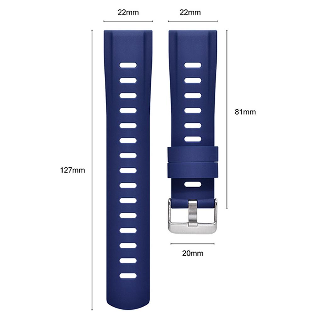 Für Huawei Realme Samsung Xiaomi Smartwatch Silikonarmband 22mm Armband Ersatz