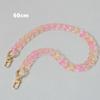 New Woman Bag Accessory Parts Neon Chain Candy Crossbody Resin Luxury Strap Women Hanging Chains Acrylic Shoulder Chain