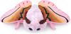 ZHONGXIN MADE Adorable Rose Maple Moth Plush Toy, 11-inch Rose Maple Moth Stuffed Animal, Handmade Pink Moth Insect Plush Model Toy, Unique Kids