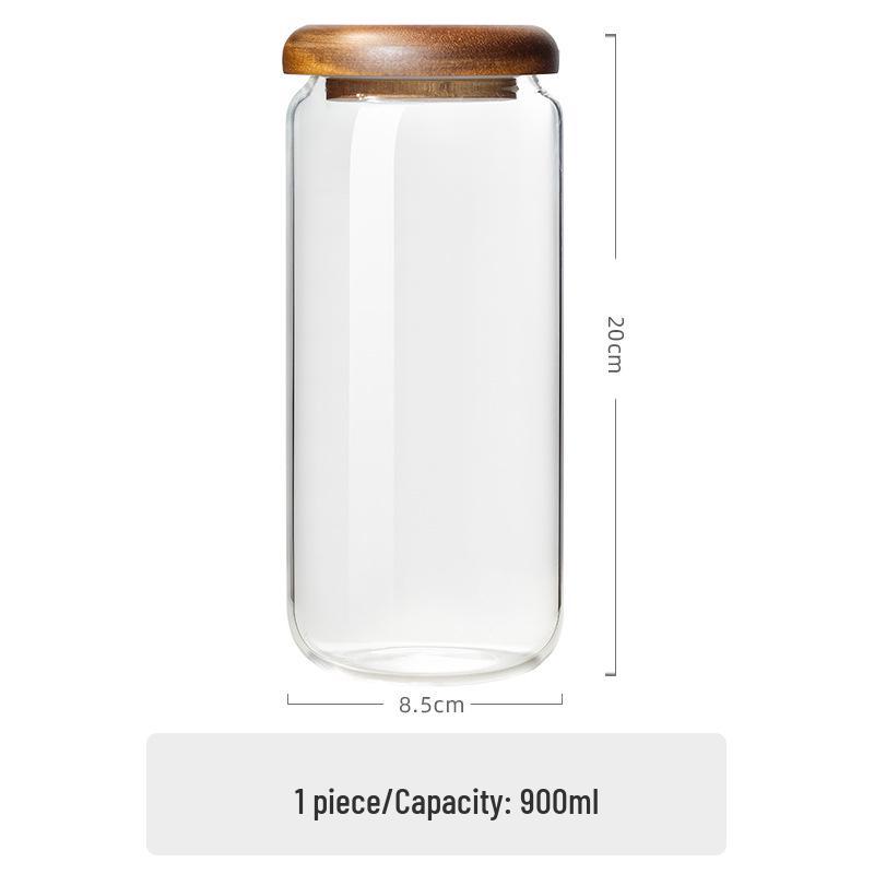Food Grade Small Round Glass Sealed Jar