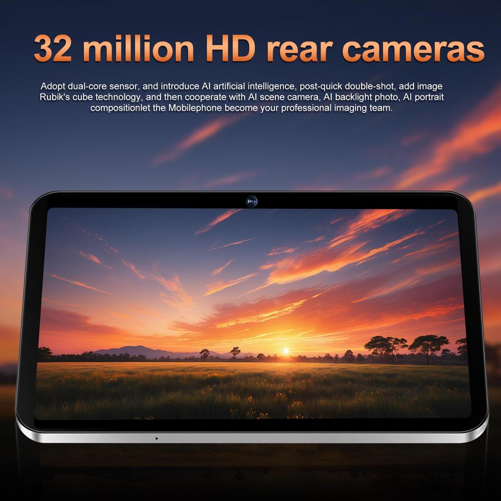 Tab 17 Pro Android-Tablet 16GB+1TB, Großer Bildschirm, Augenschutz, WLAN-kompatibel