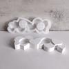 Heart Shaped Tea Lights Silicone Mould Love Tea Lights Valentine's Day Candle Mold Plaster Decoration Molds
