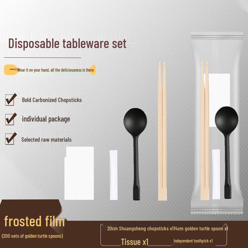 Homeglen Disposable Cutlery Set