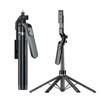 With LED Lamp Telescopic Selfie Stick Four Legged Portable Bluetooth Selfie Stick Lightweight Adjustable Selfie Stick Stand