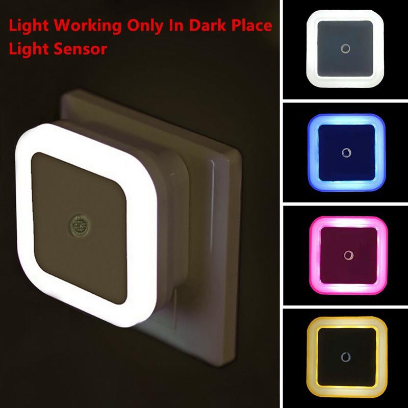 Wireless LED Night Light Sensor Lighting Mini  EU US Plug Night light Lamp For Children Kids Living Room Bedroom Lights Lighting