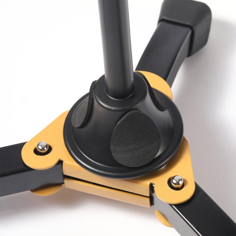 Flute Clarinet Stand Foldable Portable Tripod Holder Stand Flute Clarinet Oboe Soprano Saxophone Wind Instrument Base