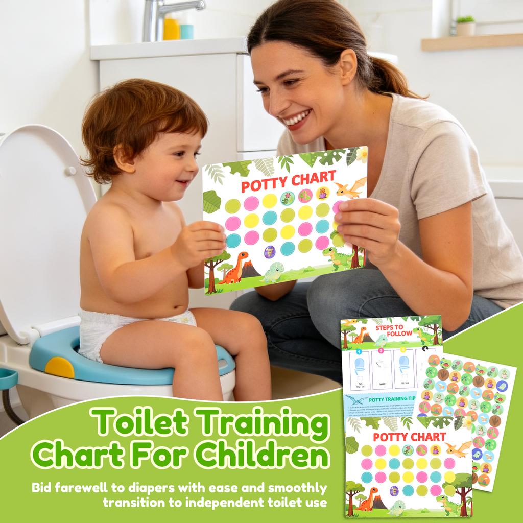 20 Pcs Potty Training Reward Chart Set Reward Stickers Toilet Habits Potty Training Sticker Montessori Early Education Stickers