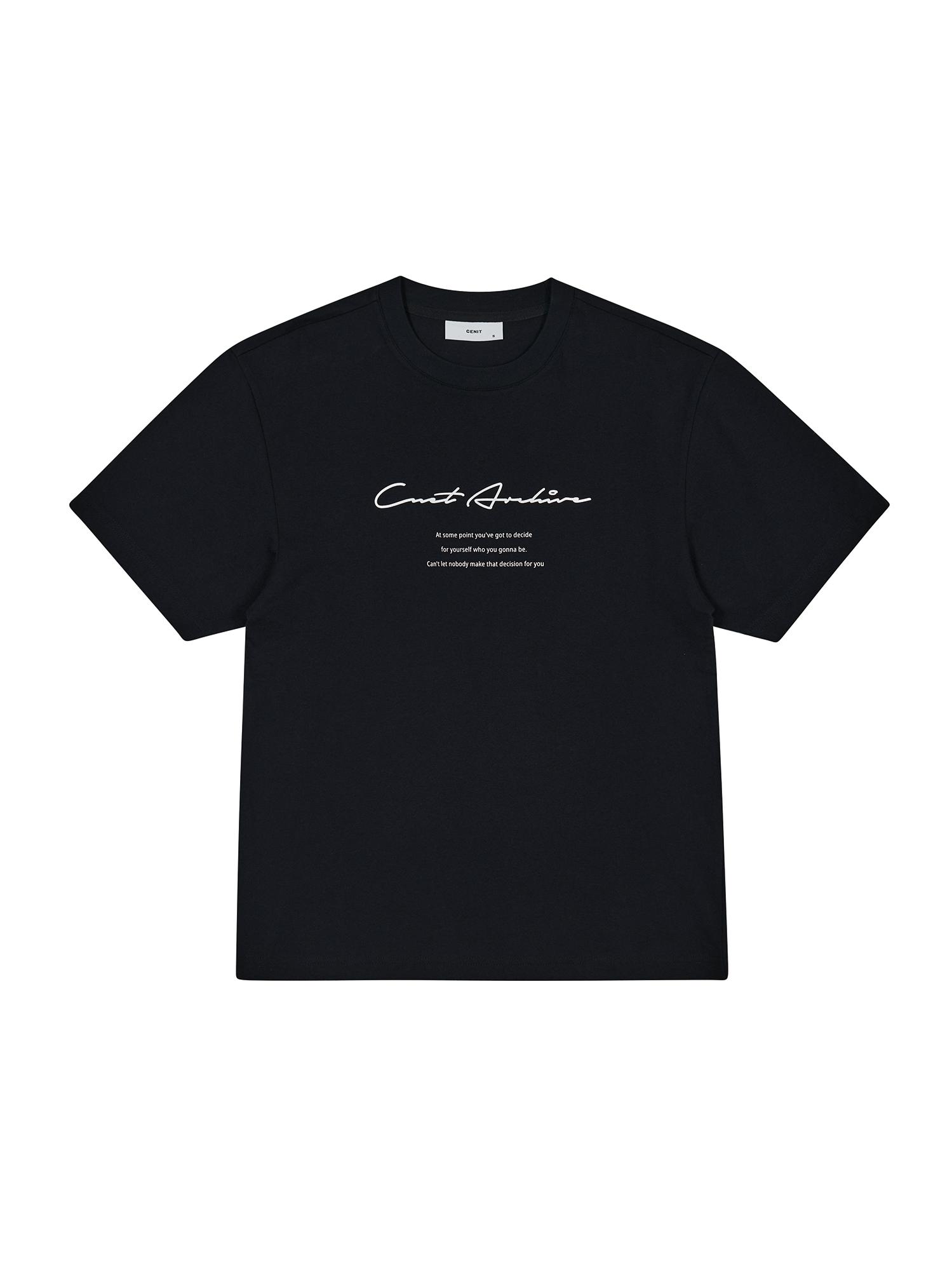 Senit Contemporary T-Shirt Black S