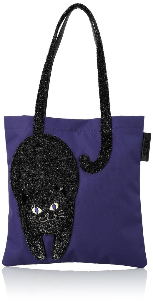 Anna Sui Portable Tail Tote Purple 2 Bag, Women's, 315125-91,