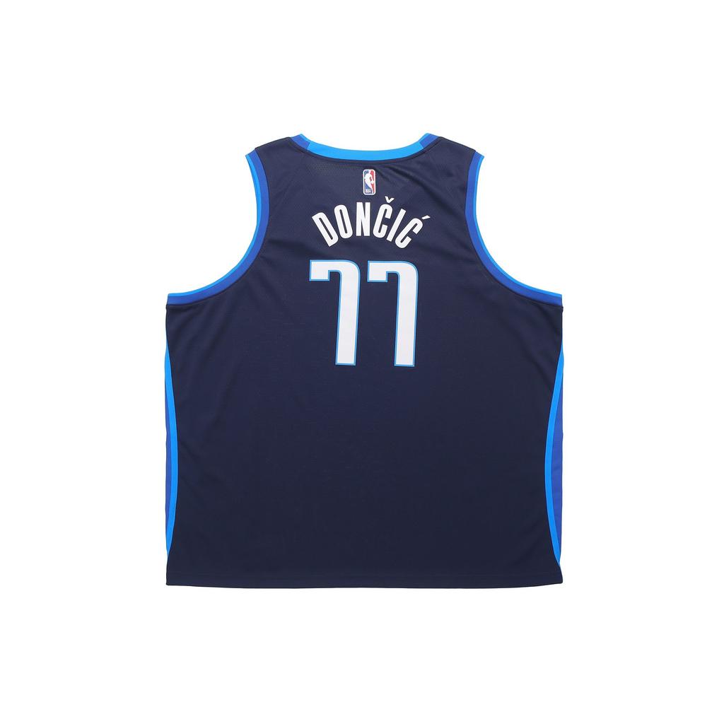 Nike NBA Basketball Jerseys Men's Navy Blue Moderate Straight Fit CW6806-419