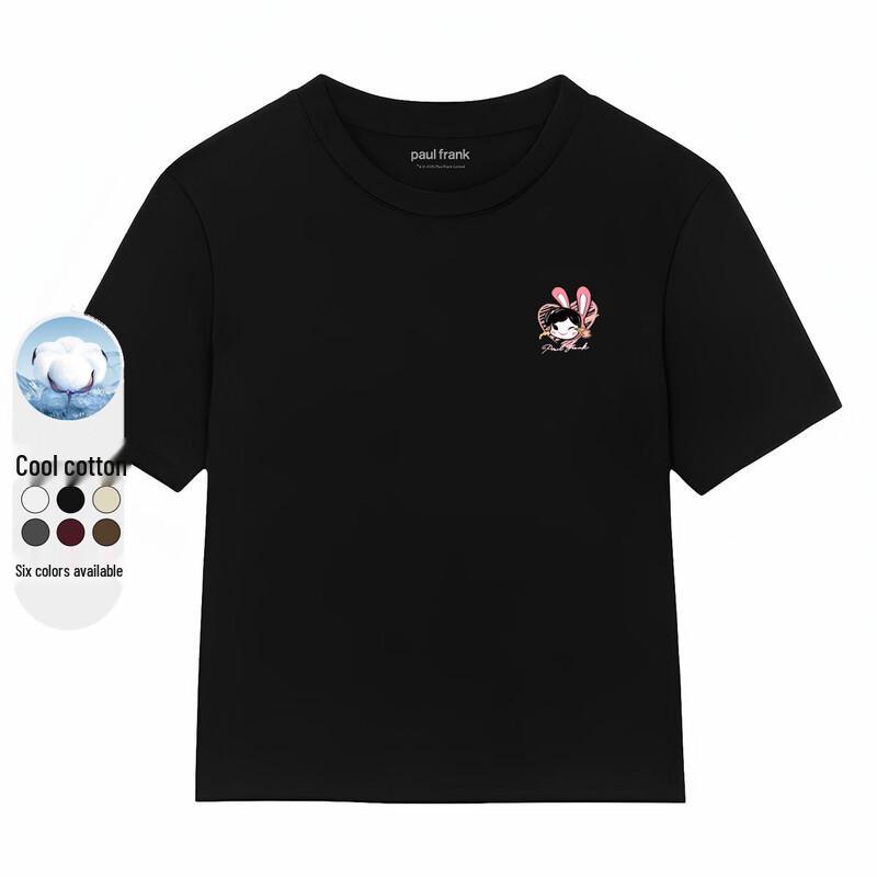 

Жіноча обтисла футболка з коротким рукавом Paul Frank L