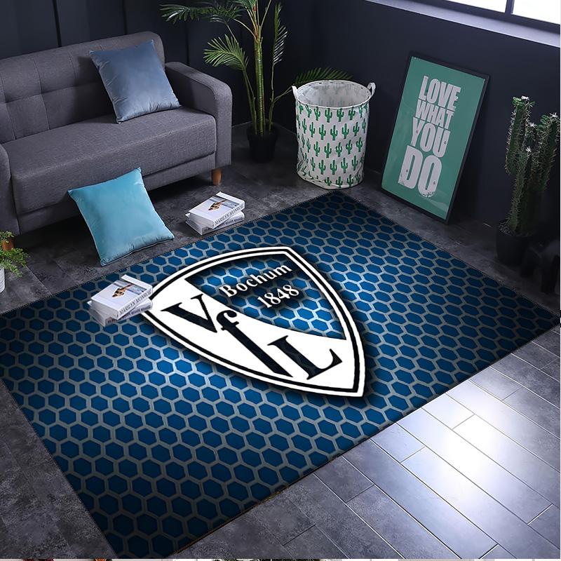 1PC rug Bochum Crest Carpet, Chair Rug,Area Rug for Office Bedroom living rooms bedroom, Doormat decor Christmas fan gifts