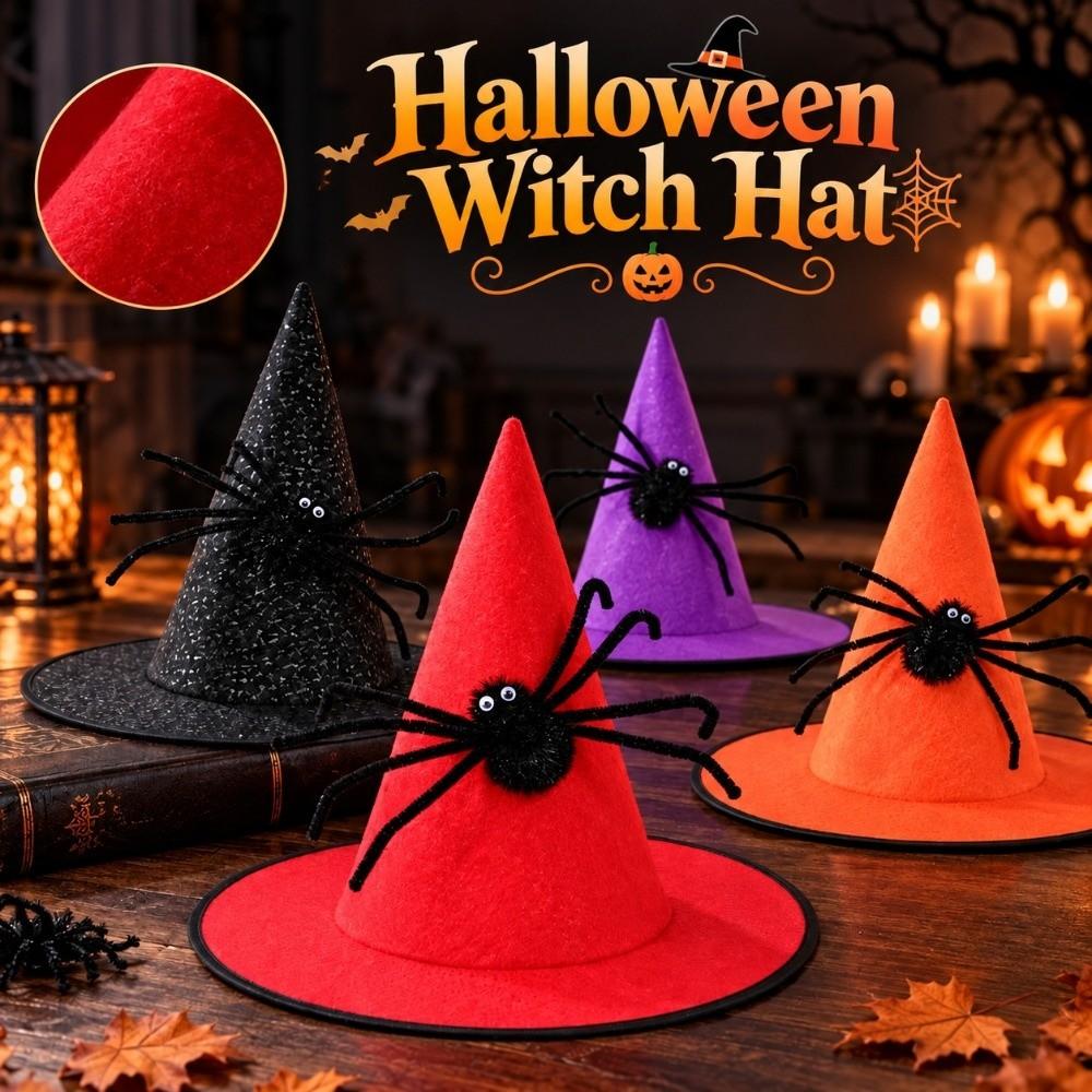 Funny Witch Hat Versatile Cosplay Hat Halloween Decoration Hat Cosplay Event Decoration Props