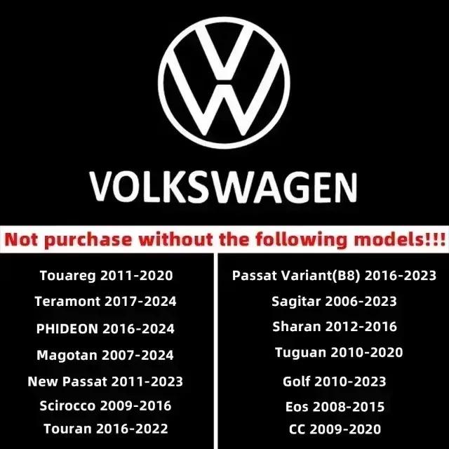 2 Stück Auto Emblem Projektionslampe Türleuchten Leuchten Dekoration Für VW Golf Touareg Eos CC Passat Variant B8 Touareg Tearamont