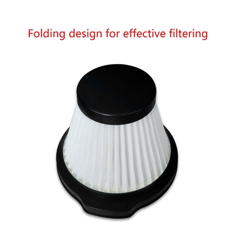 DX115 DX115S DX115C HEPA Filter Handheld Vacuum Cleaner Replacement Parts Accessories Pack of 3/6
