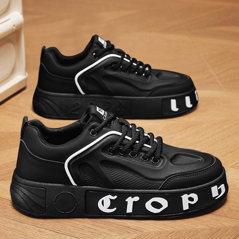 2025 winter breathable board shoes thin dirt-resistant versatile low-top thick-soled height-increasing super soft fashion mesh shoes casual shoes