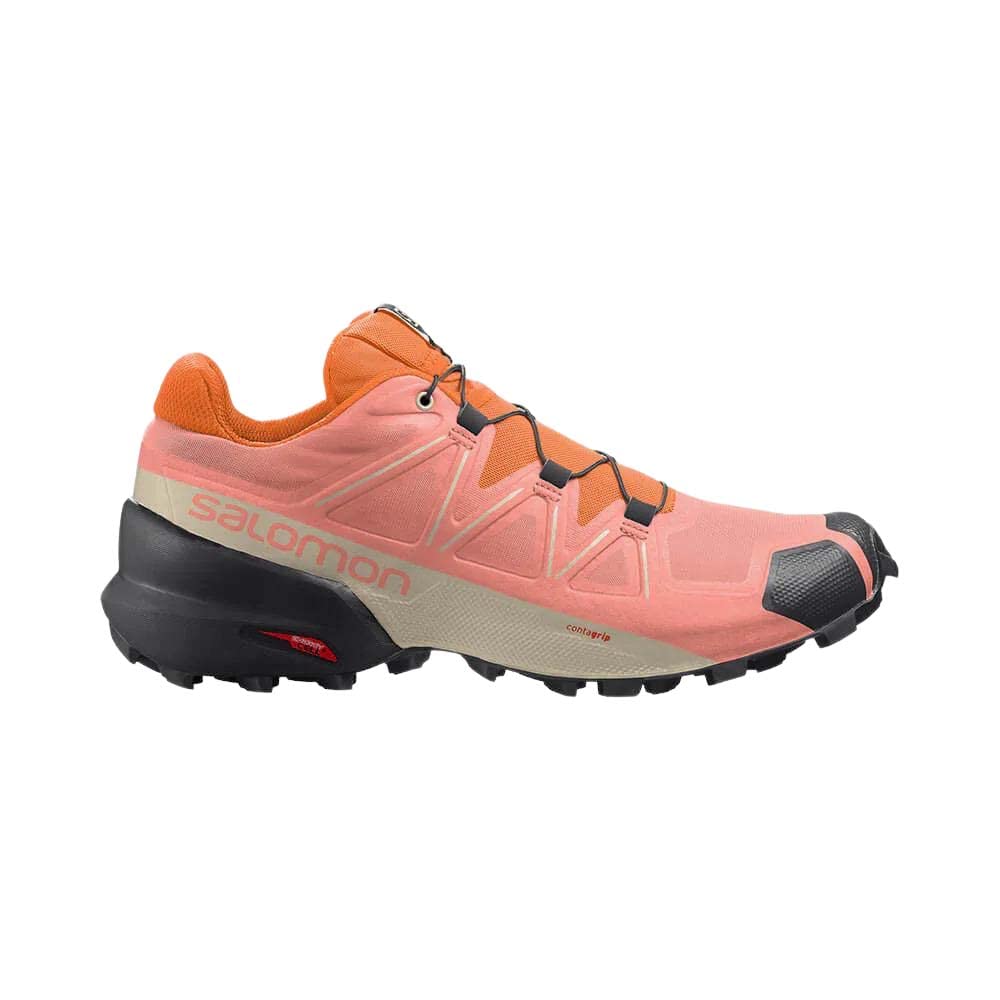 Trailrunning SPEEDCROSS 5 WOMEN Cross Blooming Orang cm [Salomon] (Geschwindigkeit 5) Damen Dahlia/Schwarz/Vibrant 24.0