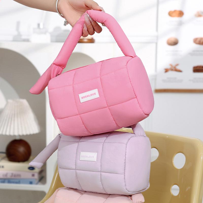 Macaron Makeup Bag Large Capacity Cosmetic Pouch Travel Essentials Women's Bag Travel Bag Women Makeup Pouche cosmetiquero