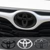 Logo Auto 3D per serie di auto Toyota Corolla Camry RAV4 Griglia Anteriore Cofano Emblema Posteriore Paraurti Posteriore Portellone Bagagliaio Marchio Emblema