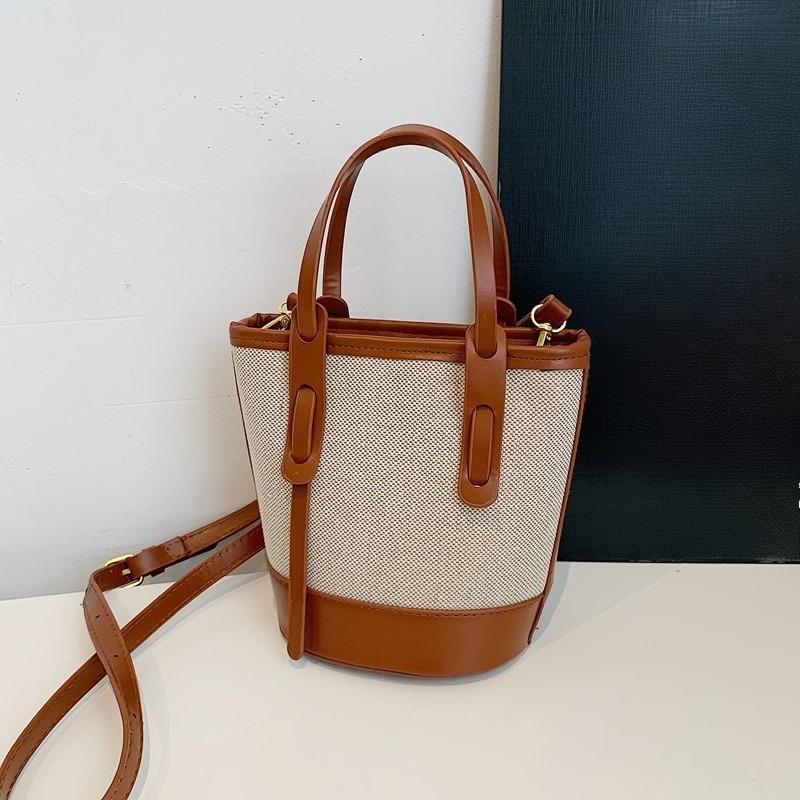 Fashionable Large-capacity Commuter Single-shoulder Crossbody Bucket Bag