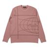 MALBON GOLF M Graphic Point Sweater Pink (Man)