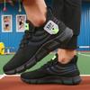 Minimalist Mesh Male Casual Running Shoes Lightweight Outdoor Cushioned Heel Mesh  Athletic Jogging Tenis Men'S Walking Shoes