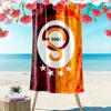 Galatasaray SK Print Beach Towel, Large Soft Quick Dry Towel for Beach Camping Swimming