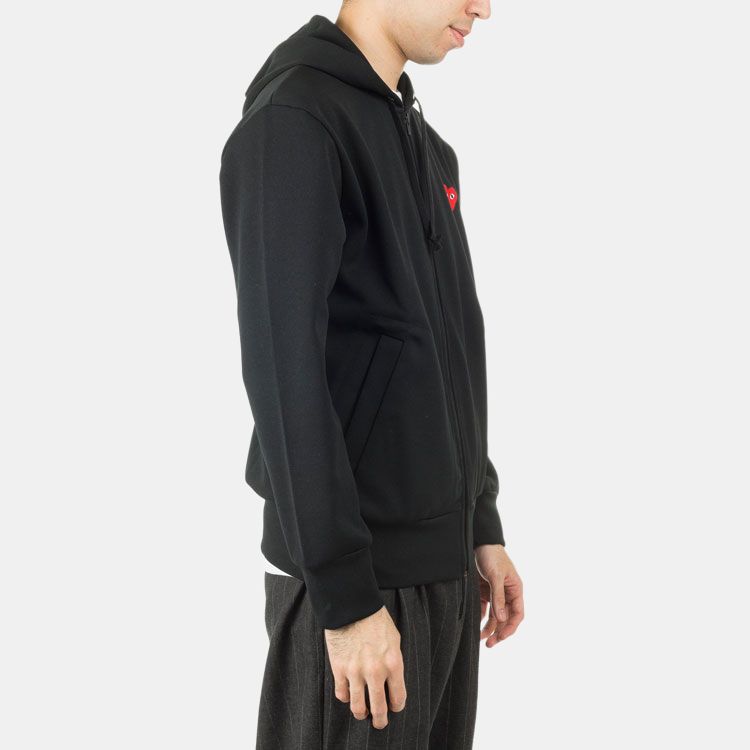 Sudadera CDG Play para Hombre Negra AZ-T172-051-1