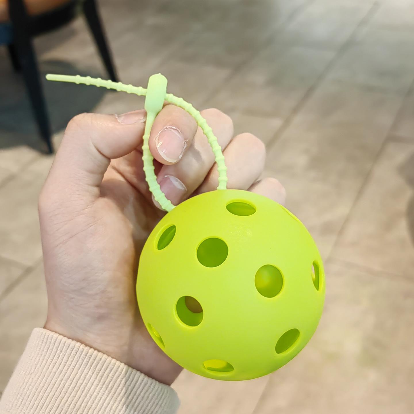 Pickleball Keychain Pendant: Cultural Souvenir & Sports Gift