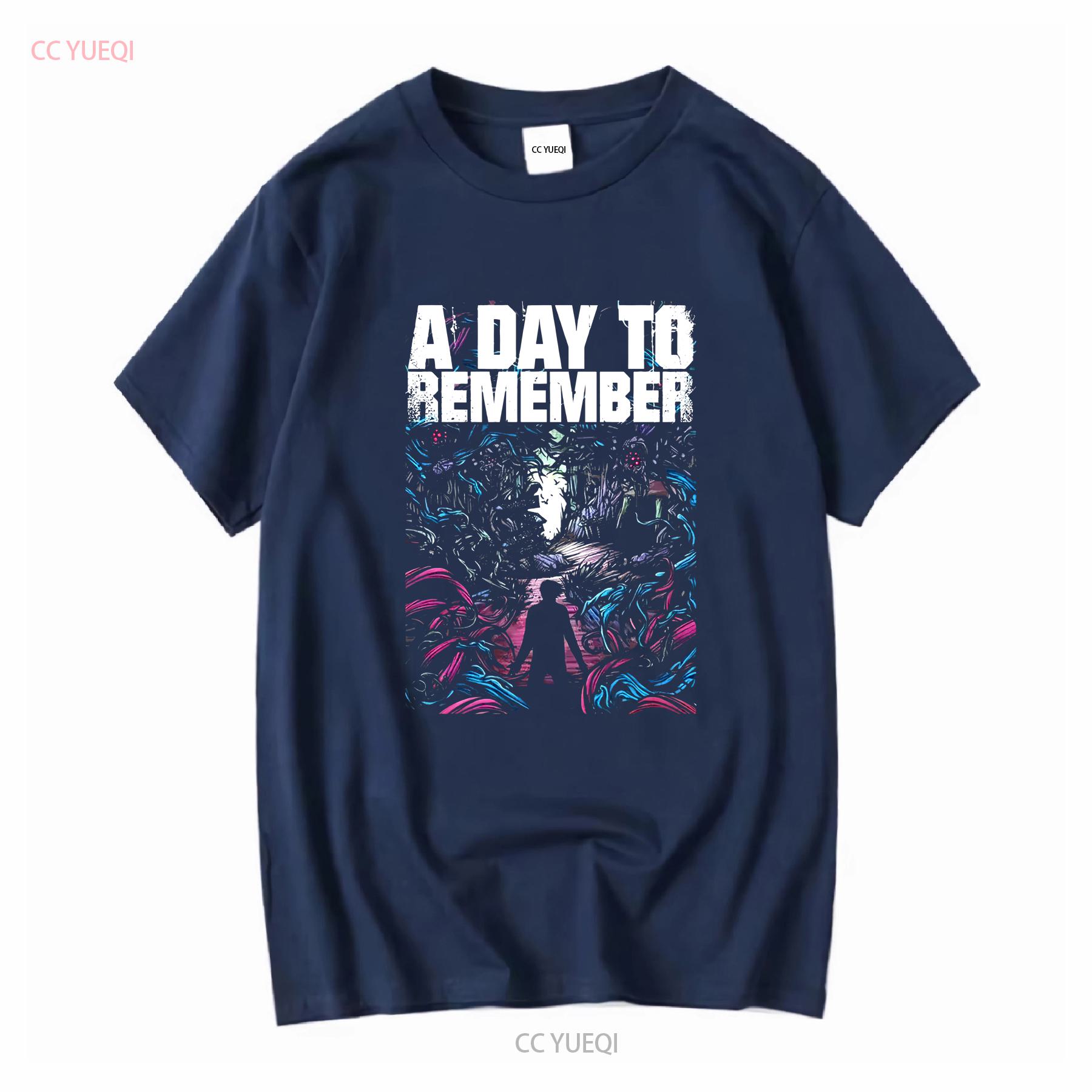 A Day To Remember T Shirt Rock punk band retro cd cover Heavy Cotton vintage Washed Slightly designer clothes Stylish S