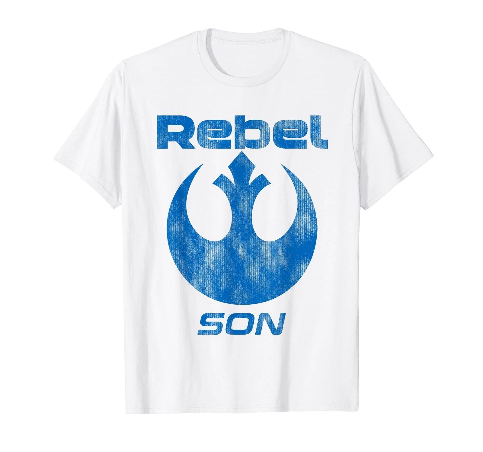 Звездные войны Альянс Повстанцев Сочетающаяся Семейная Футболка для Сына_ M