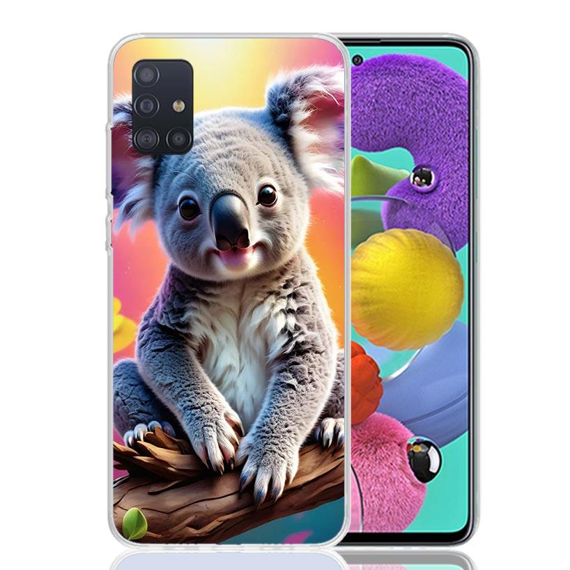 

Koala Kawaii Cute Animal For Samsung Galaxy A51 A50 A71 A70 Phone Case A40 A41 A30 A31 A20E A21S A10 A11 A01 5G A6 A8 + A7 A9 Pl Samsung A41