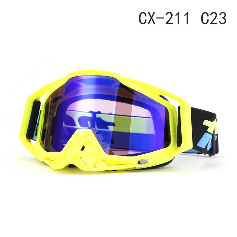 100% Windproof Off-road Motorcycle & Ski Goggles for Outdoor Riding