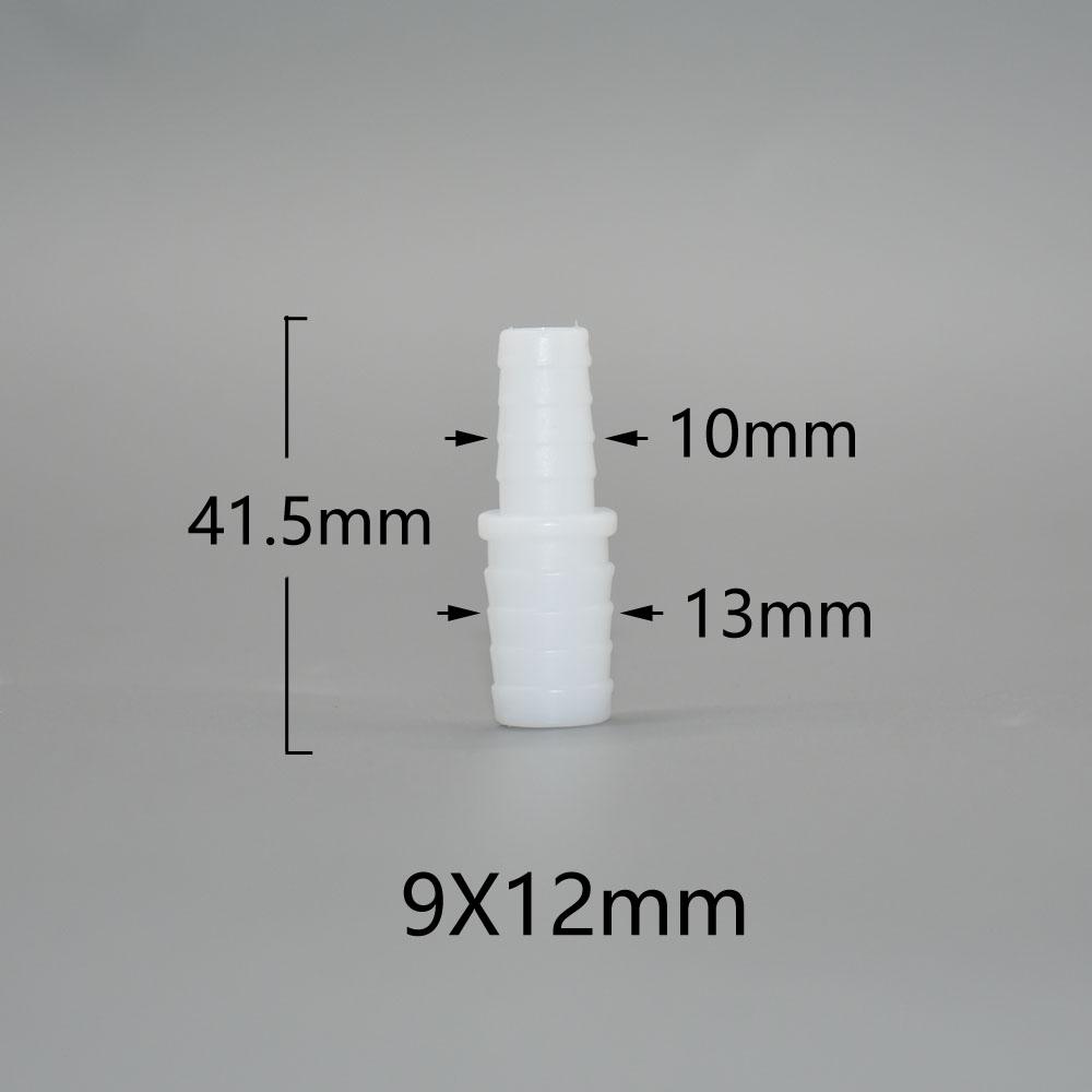 

4~9mm PE Barb Reducer Connector Food Grade Direct Connectors Aquarium Tank Air Pump Adapter Irrigation Hose Joint