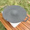 BBQ Grill Pan Non-stick Cooking Pans Multi-purpose Induction Cooker Round for Outdoor Camping Kitchen Bakeware Household Tools