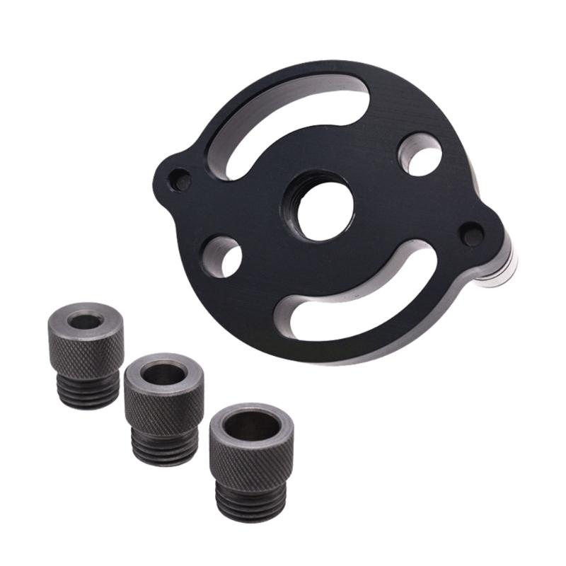 Self Centering Doweling Jig, Self Center Dowel Jig Handheld Drill Guide for Straight Holes Hole Puncher Locator 6/8/10mm