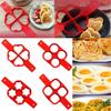 Egg Pancake Ring Nonstick Pancake Maker Mold Silicone Egg Cooker Fried Egg Shaper Omelet Moulds for Kitchen Baking Accessories