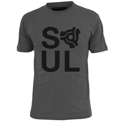 Herren Soul Typo T-Shirt James Brown Marvin Gaye Motown