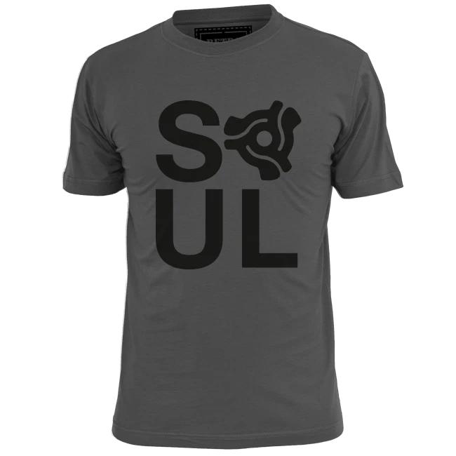 Mens Soul Typo T shirt James Brown Marvin Gaye Motown 2XL