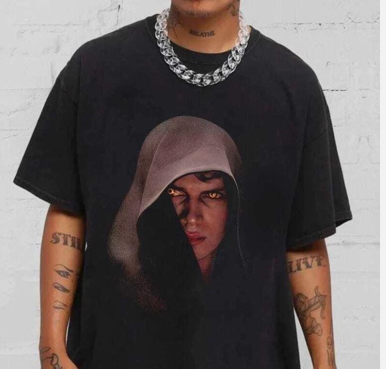 

Anakin Skywalker Shirt, Men s Clothing, Vintage Graphic Tee, Movie Graphic Tee S