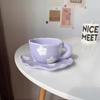 Hand-Painted Ceramic Coffee & Tea Cup Set