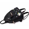 Fashion Oxford Backpack Multifunction Crossbody Bag Large Capacity Embroidery Chest Bag Waterproof Travel Bag Pack