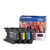[Genuine Brother] Brother Industries LC12-4PK-E 4-Color Ink Cartridge Pack (Eco Package) Compatible Models: MFC-J6710CDW, MFC-J710D, DCP-J940N,
