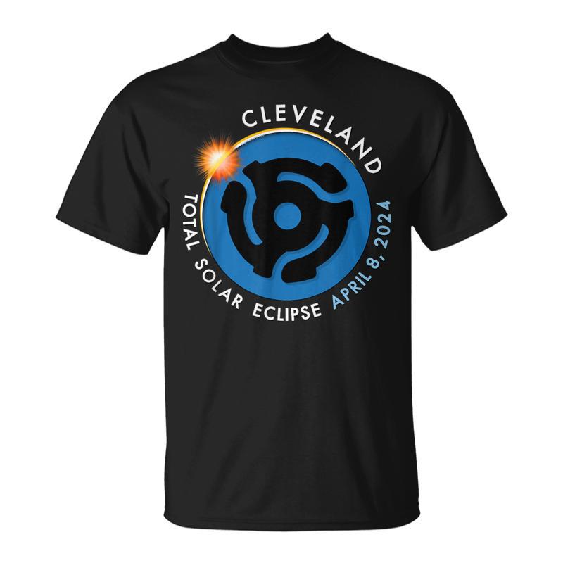 2024 Total Solar Eclipse Totality In Cleveland Ohio 28 T-Shirt