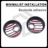 Motorcycle Chrome Turn Signal Light Kits Bezels Indicator Lens Cover for HARLEY FLHK FLTR FLHT FLHTK Turn Signal Housing
