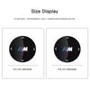 Car Multimedia Knob Button Cover Sticker For BMW 5 Series G30 G32 6GT G20 F10 F30 G01 G02 G05 G06 G07 G11 F15 3GT X3 X4 X5 X7 RF6