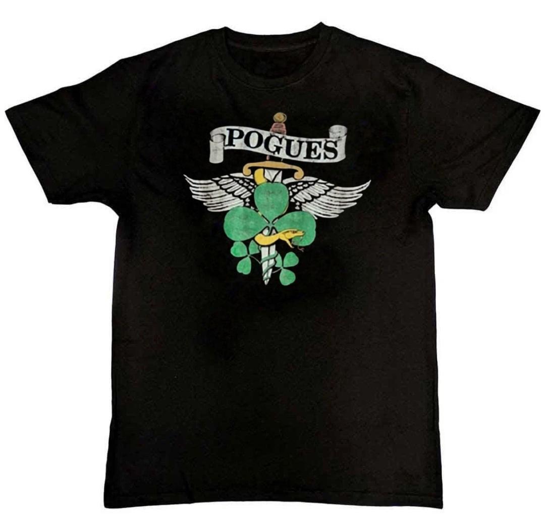 Rare The Pogues Tour Graphic Print Mens T-Shirt S-4XL S