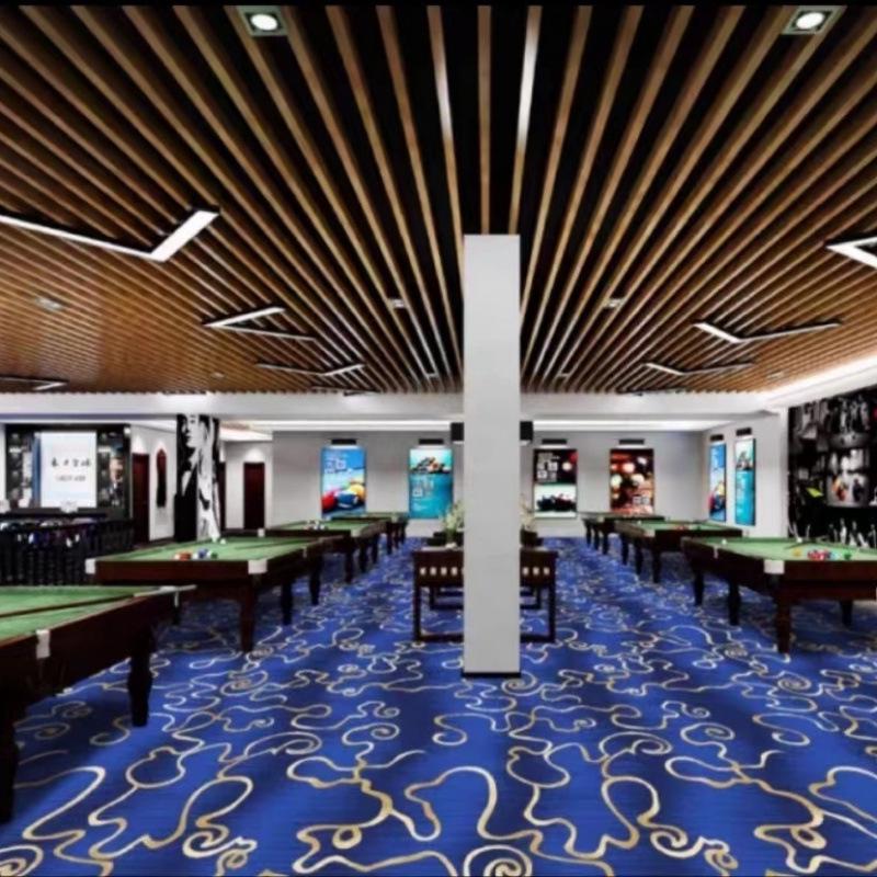 Billiard Hall Flame Retardant Wear-Resistant Nylon Carpet for Bedroom, Hotel Corridor Price per m² (10m² min.)