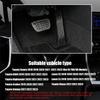 For 2018-2022 Camry Lexus ES/LS,2019-2022 RAV4/ Avalon, 2020-2022 Highlander, 2021-2022 Sienna/Venza, Anti-Slip Foot Pedal Cover Aluminum Brake and