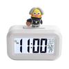 Cartoon Music Watch Desktop Alarm Clock Cordless Battery Powered